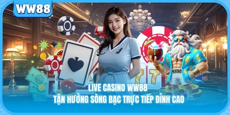 Live Casino WW88 - Tận Hưởng Sòng Bạc Trực Tiếp Đỉnh Cao Live Casino WW88 - Tận Hưởng Sòng Bạc Trực Tiếp Đỉnh Cao
