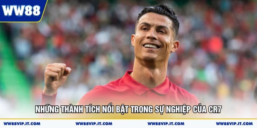 Cristiano Ronaldo - CR7 Hành Trình Siêu Sao Bóng Đá Vĩ Đại Những thành tích nổi bật trong sự nghiệp của CR7